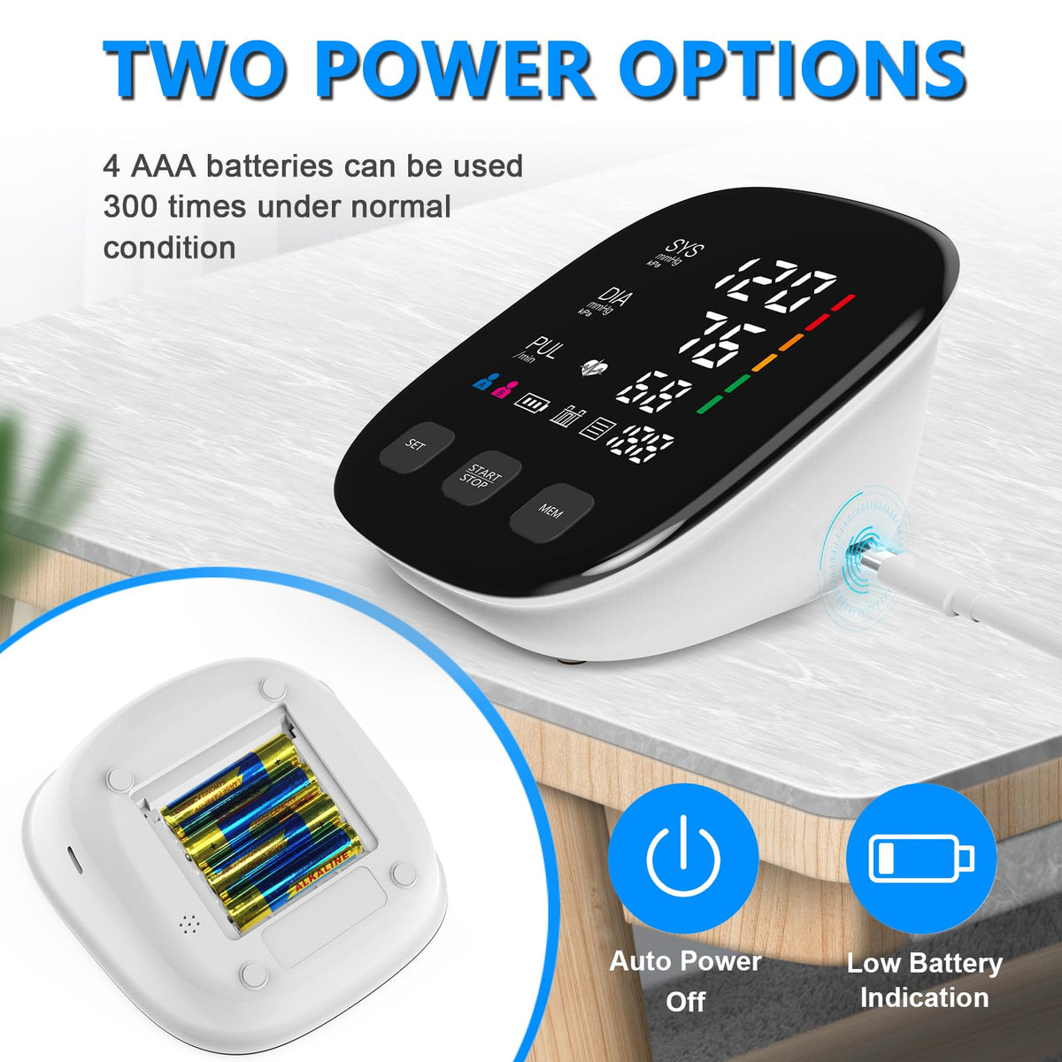 Upper Arm Blood Pressure Monitor Y262
