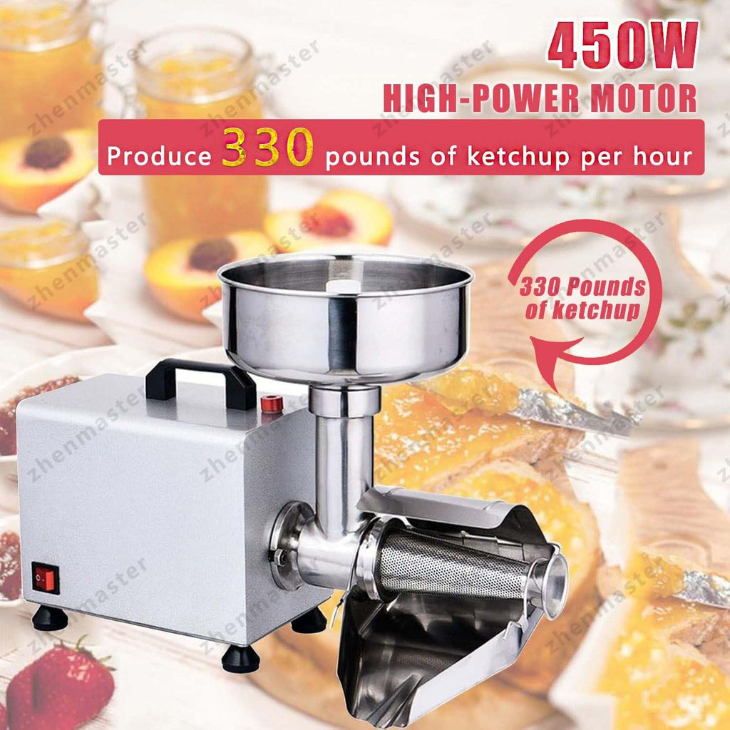 450W Stainless Steel Electric Tomato Strainer G456