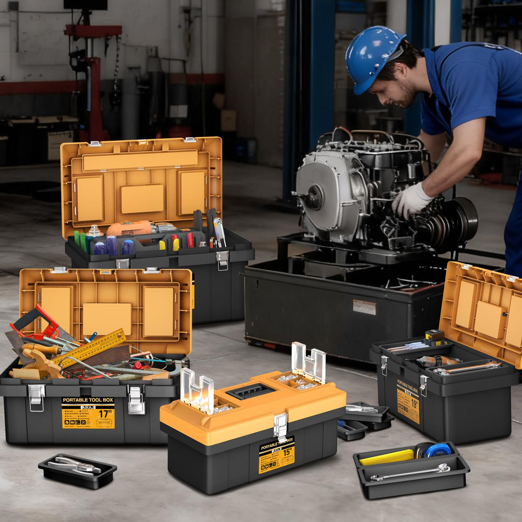 4 In 1 Portable Tool Box Set V19525