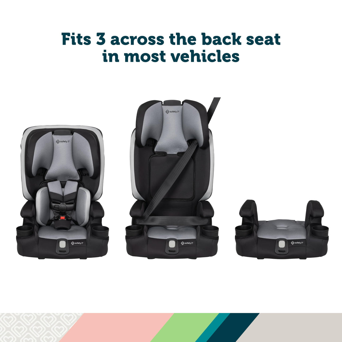 3-in-1 Harness Booster Car Seat W76171