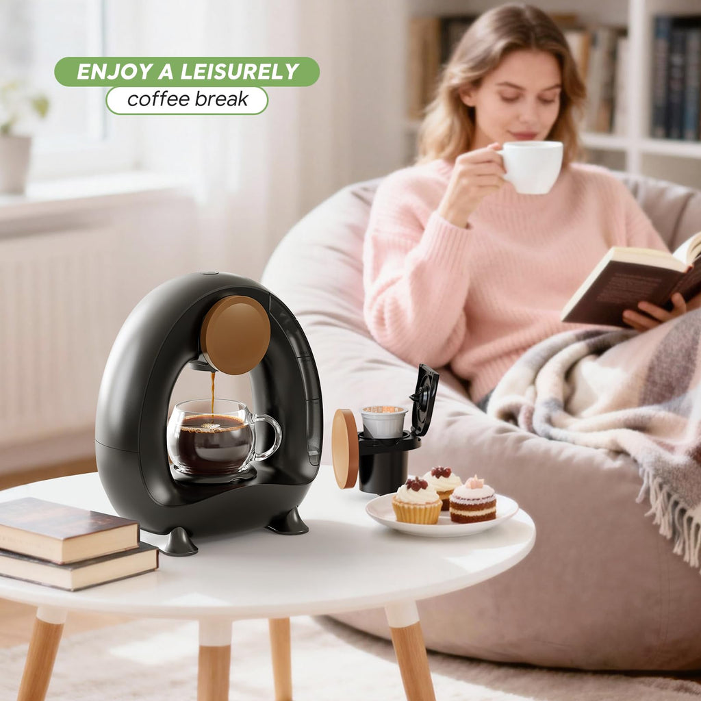 Single Serve Coffee Maker Black C385459
