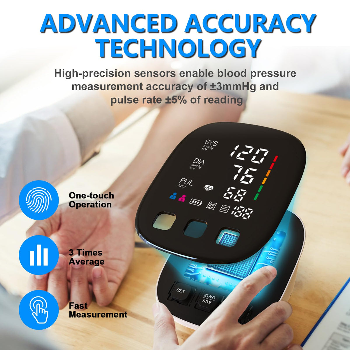 Upper Arm Blood Pressure Monitor Y262