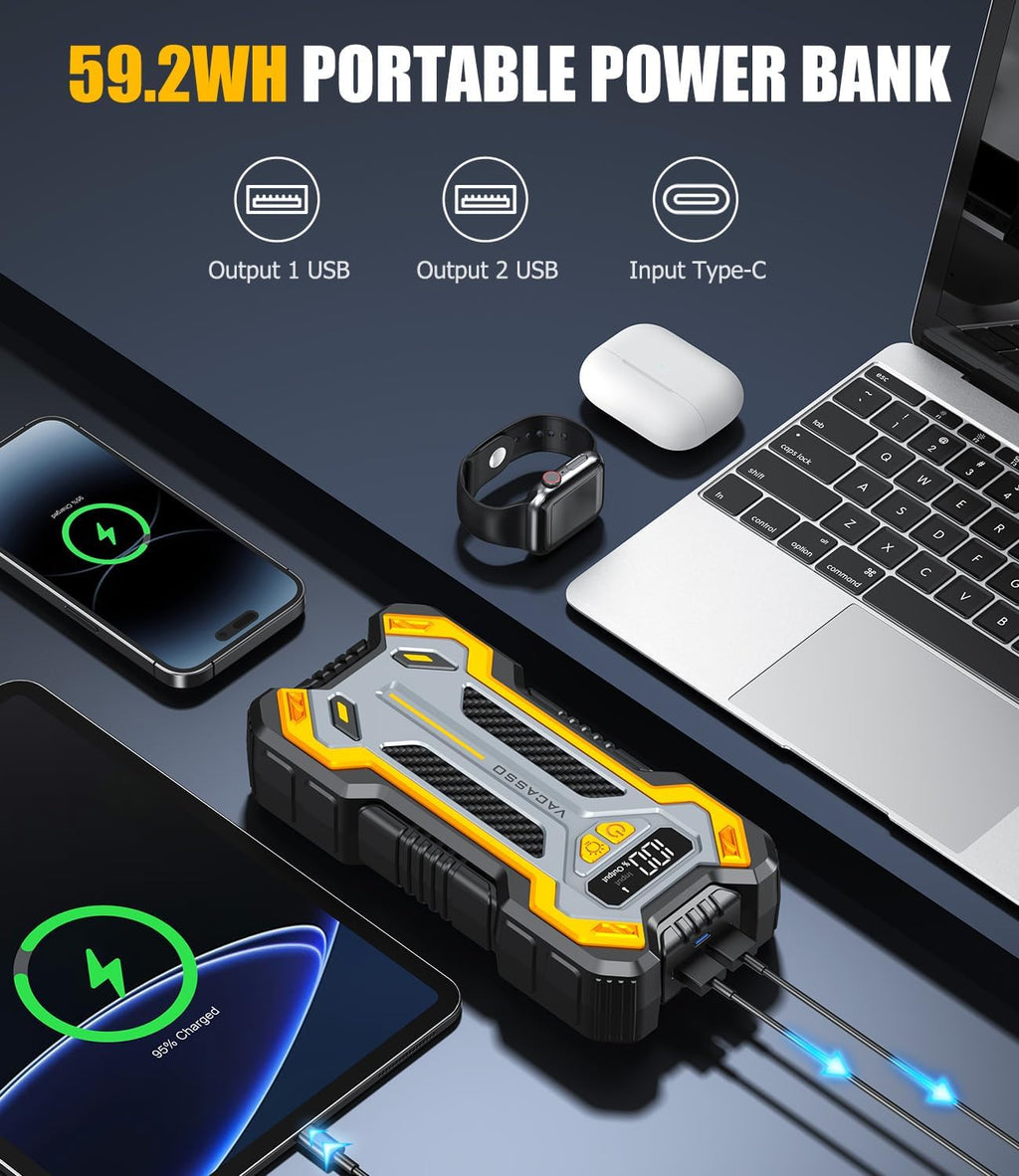12V Portable Car Jump Starter O1813