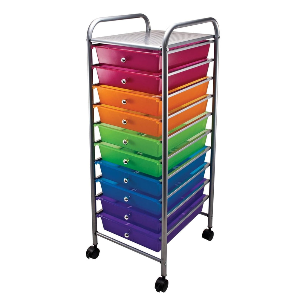 10 Drawer Rolling Storage Cart Z40949