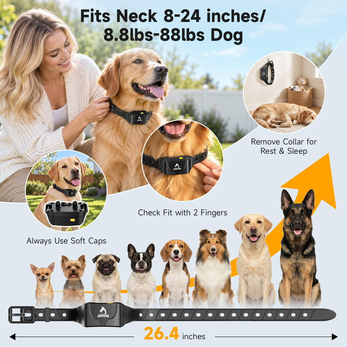 Dog Training Collar IPX7 Waterproof G9951
