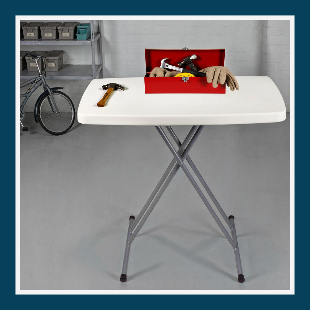 Folding Table 30 x 20 in 6 Positions Z57534