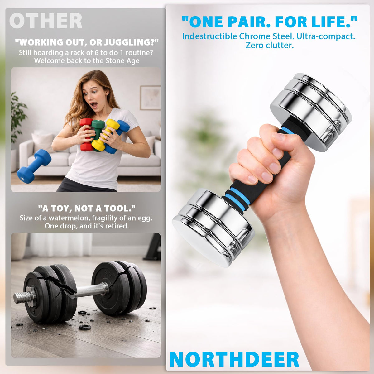 Adjustable Steel Dumbbells G5983