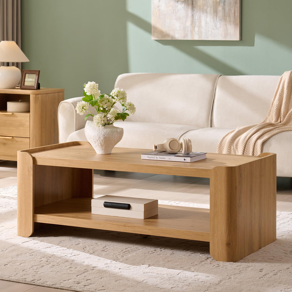 48" 2-Tier Storage Coffee Table A42022
