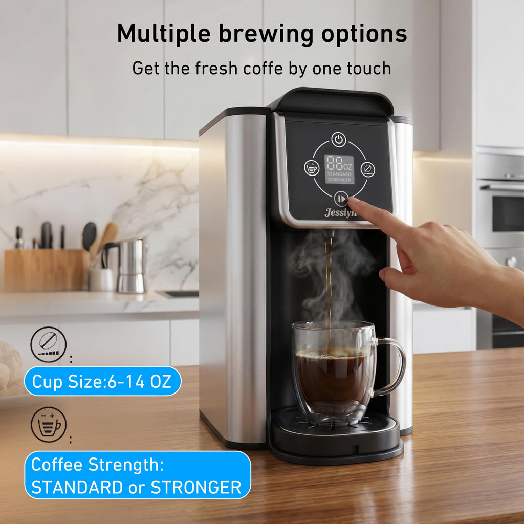 3-in-1 Single Serve Coffee Maker with 50oz Removable Water Reservoir G57328