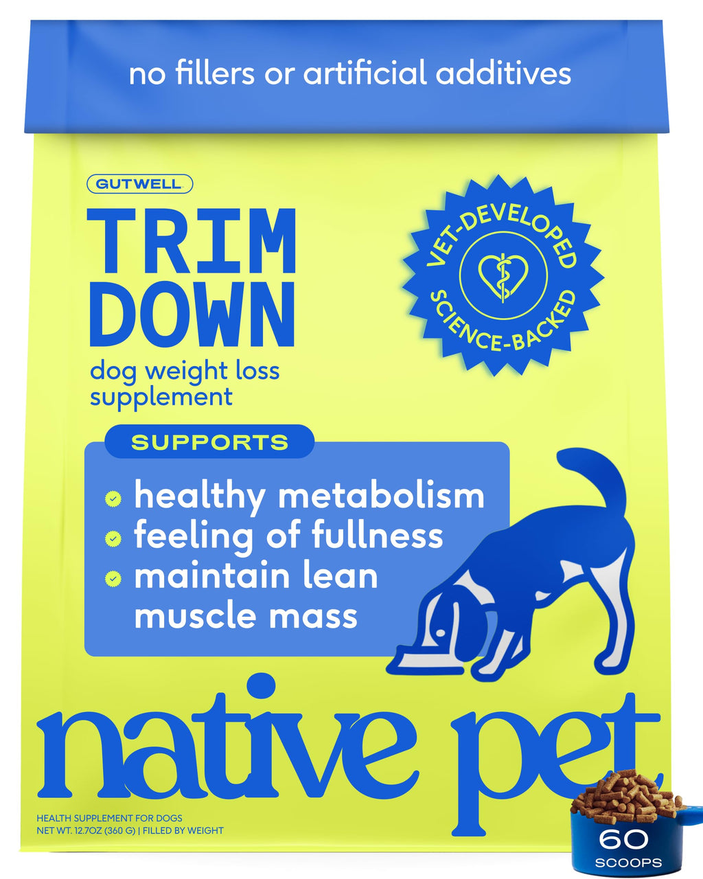 Weight Management Dog Food Topper & Supplement W355