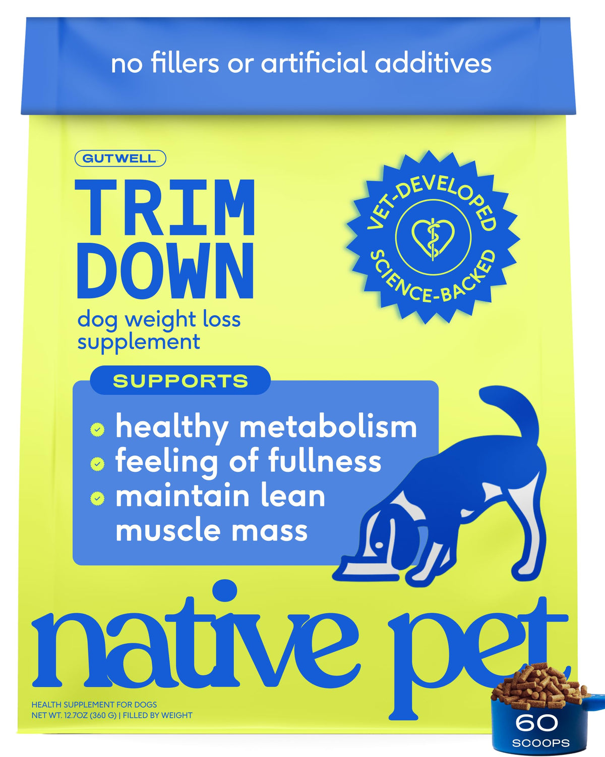 Weight Management Dog Food Topper & Supplement W355