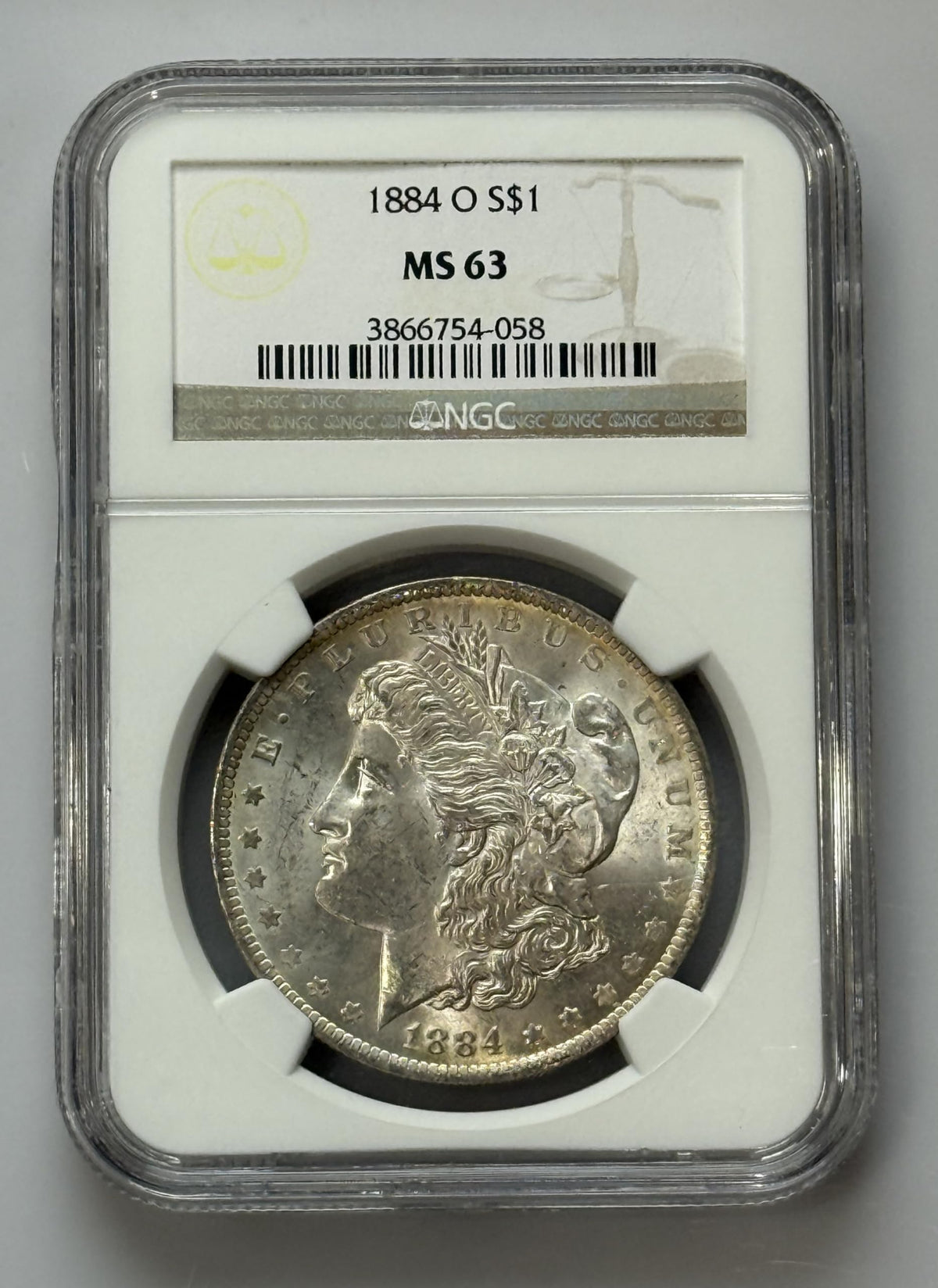 Morgan Silver Dollar MS-63 J19392