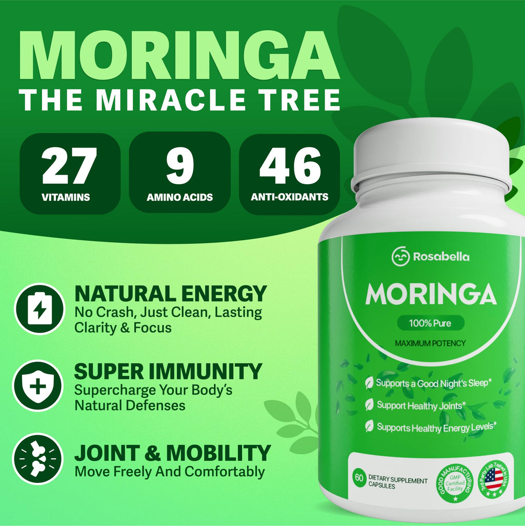 Moringa Capsules 120 Count J70466