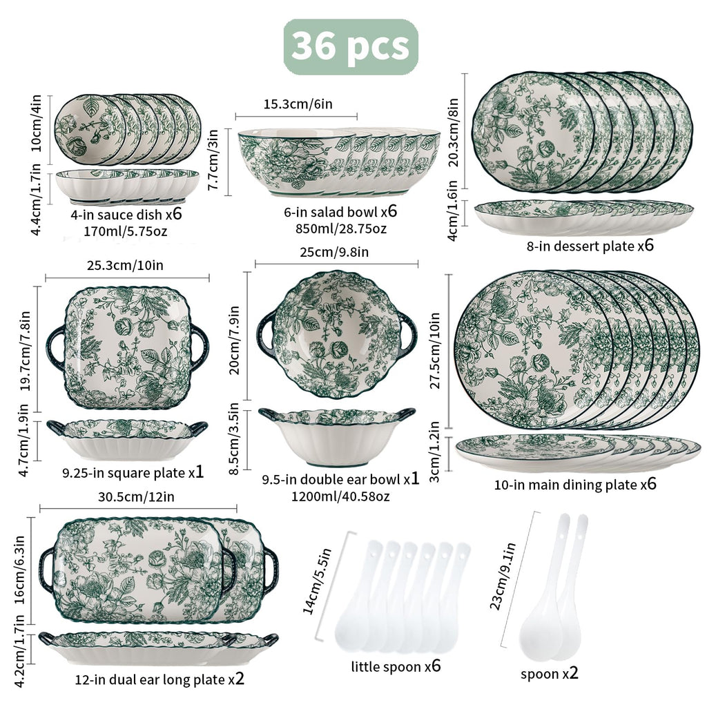 Ceramic Dinnerware Set C436