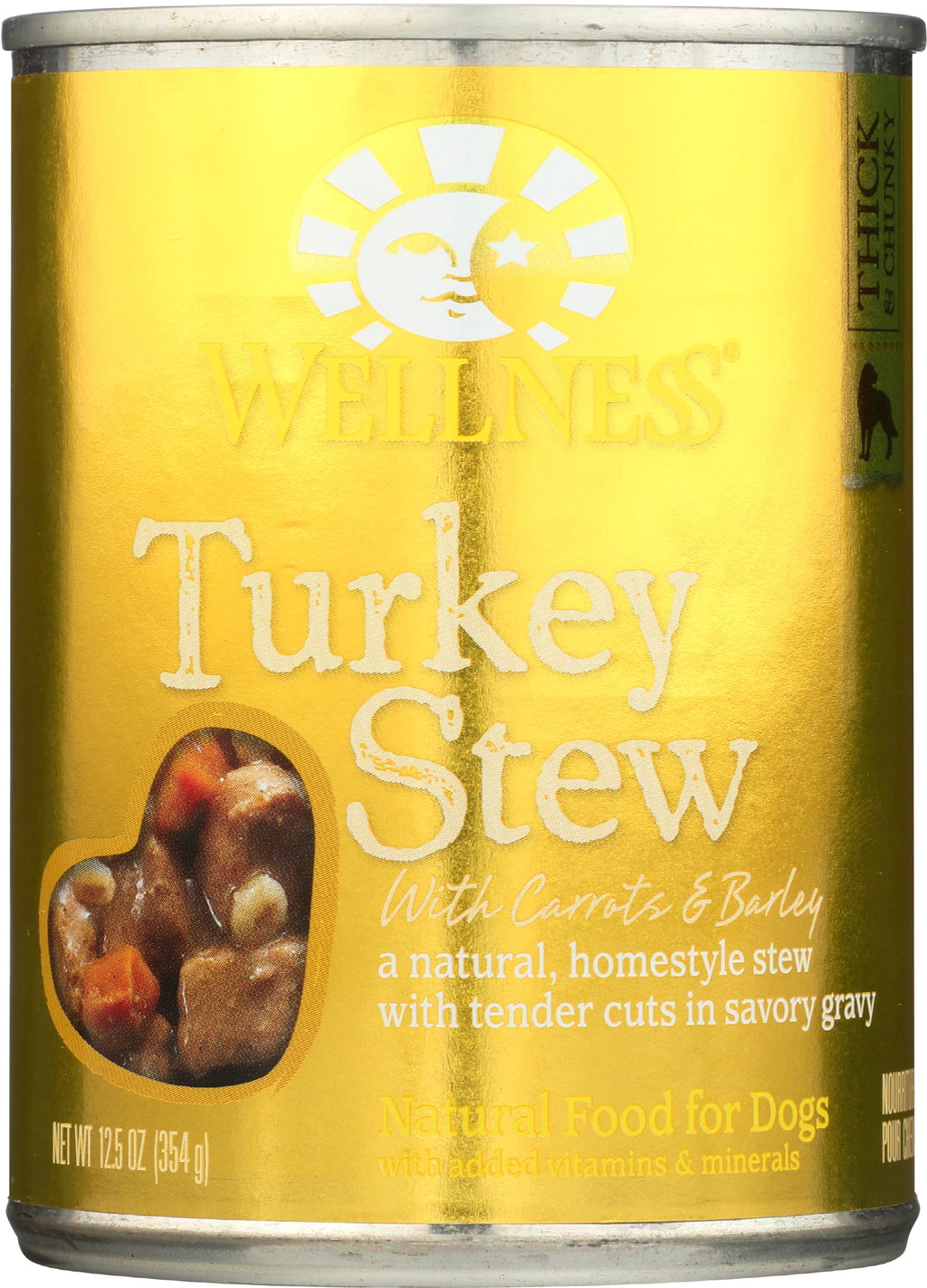 Grain Free Turkey Stew Wet Canned Dog Food 12.5 oz D943052