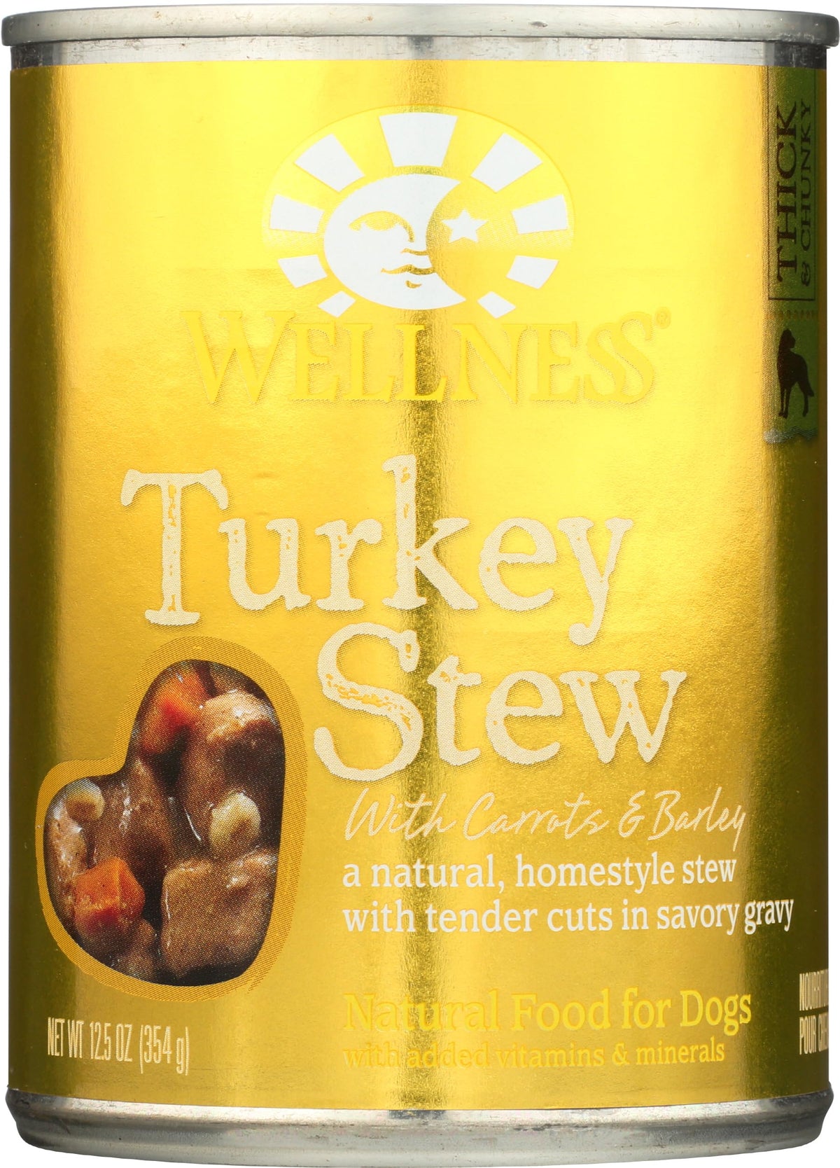 Grain Free Turkey Stew Wet Canned Dog Food 12.5 oz D943052