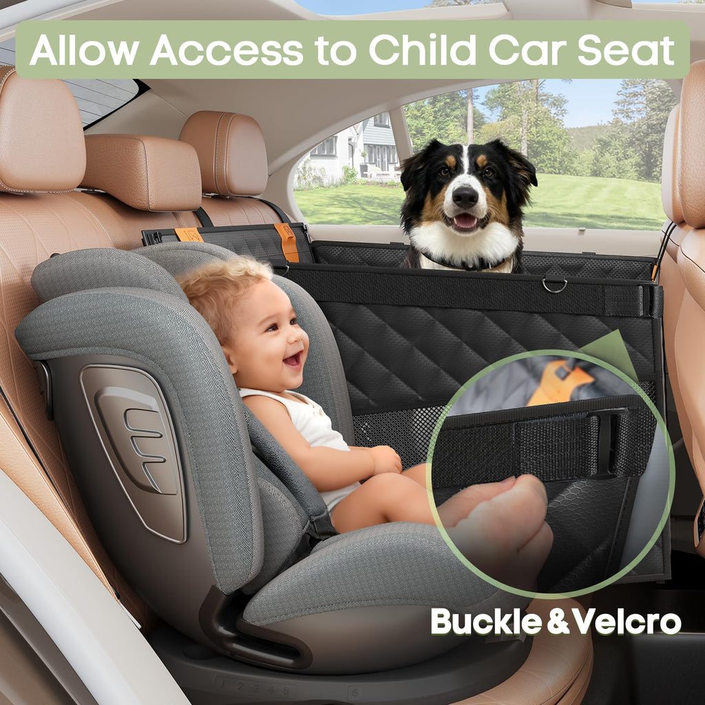Dog Car Seat with Hard Bottom T828