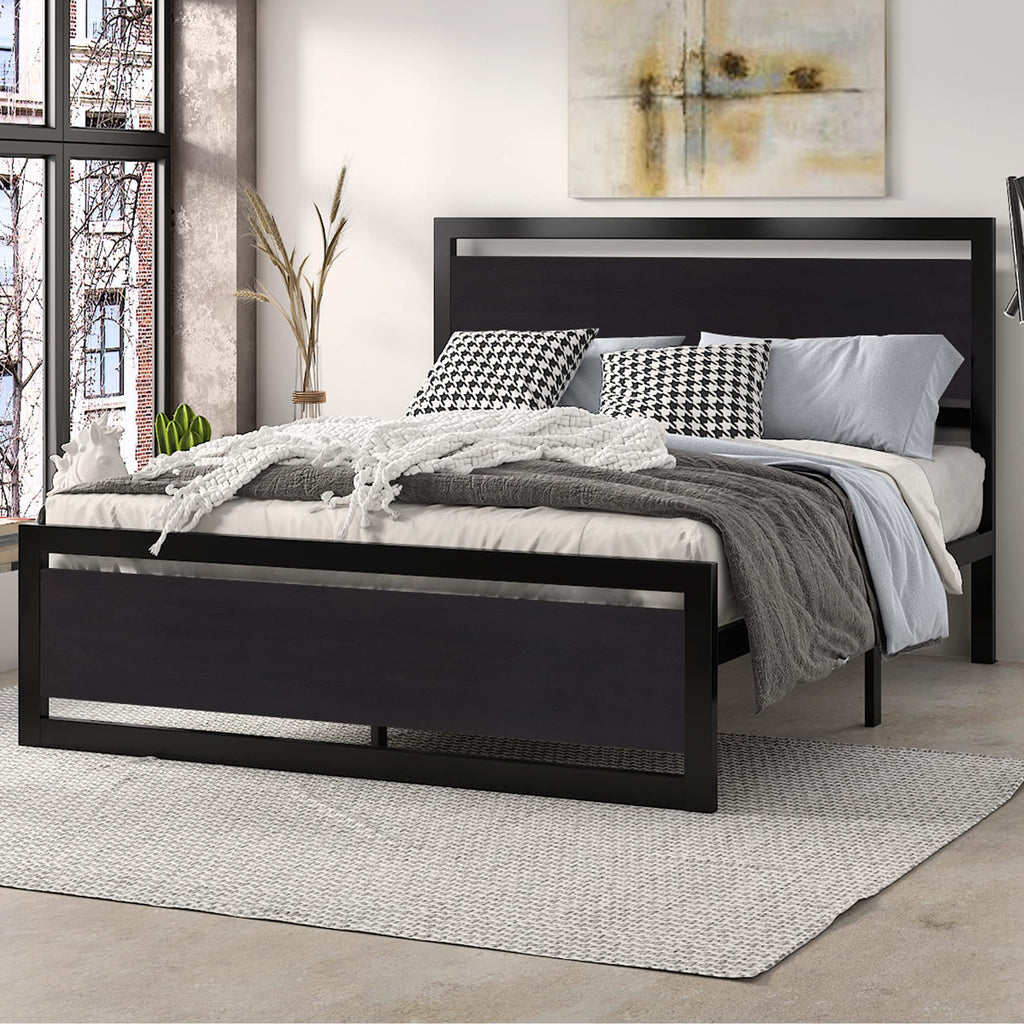 Queen Size Bed Frame with Headboard Y9905
