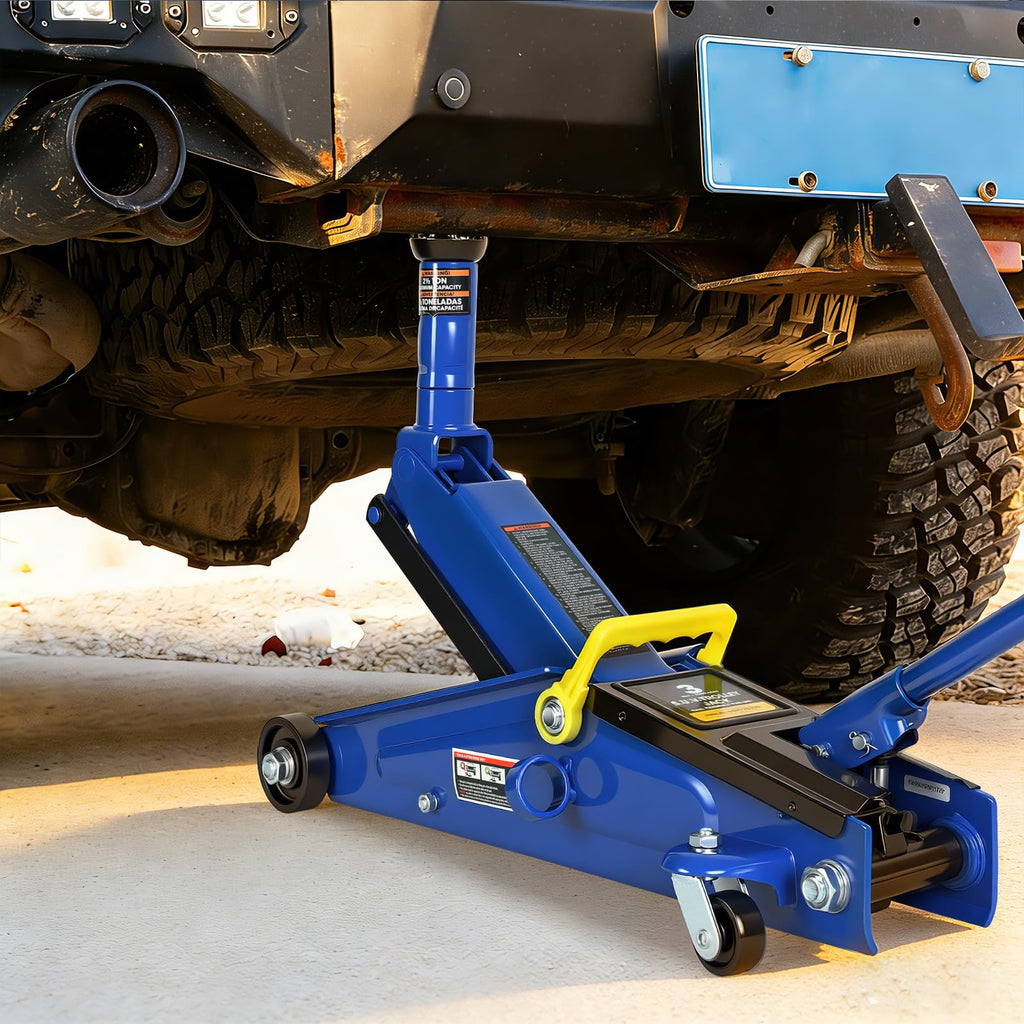 3 Ton Hydraulic Floor Jack, 6000 LBS Capacity, Blue H7155