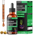 Maca Liquid Drops with Ashwagandha, Fenugreek, Beet Root, L-Arginine, Turmeric, Ginseng P452081