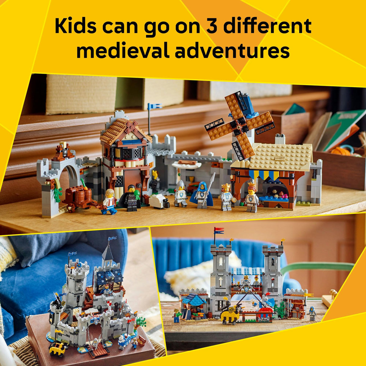 Medieval Knight Castle Toy Blocks I45668