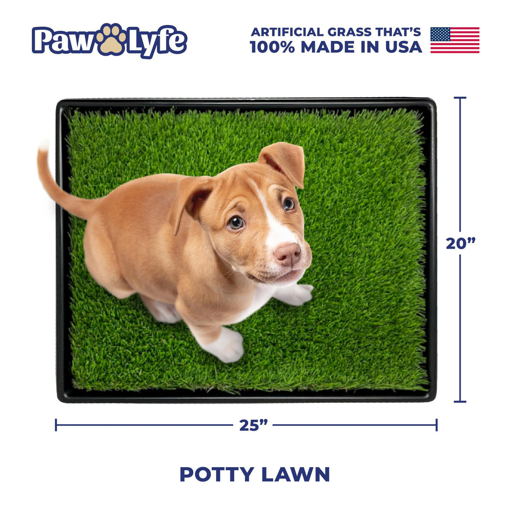 Artificial Grass Dog Potty with Tray E1342