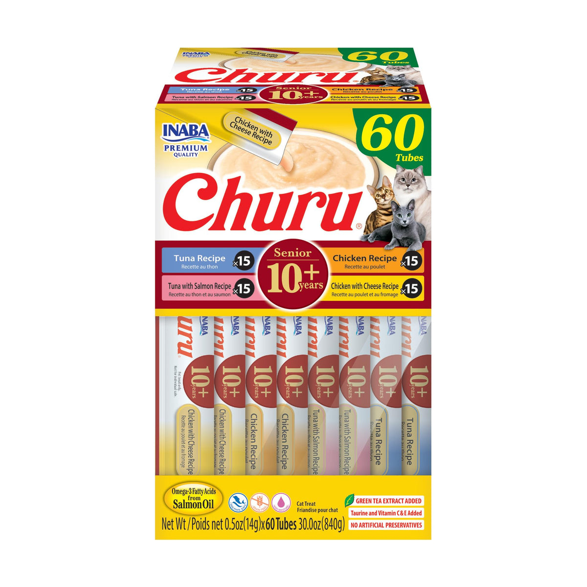 Lickable Cat Treats Tuna Chicken Variety 60ct X399