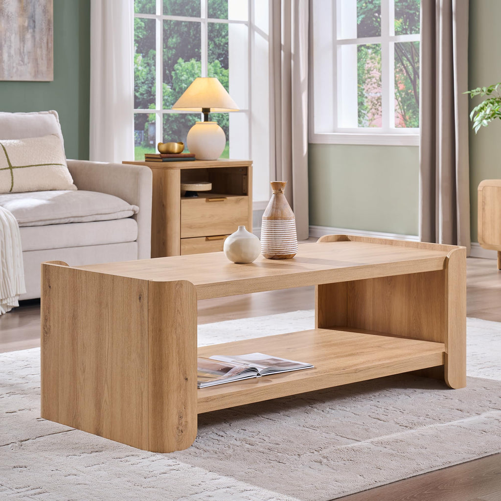 48" 2-Tier Storage Coffee Table A42022