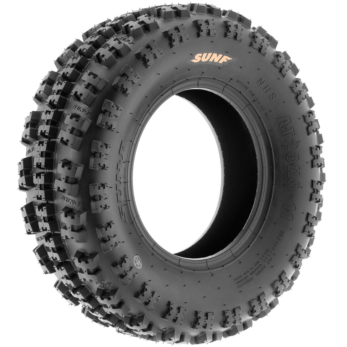 2 ATV Tires 19x7-8 Knobby 6 PR L962