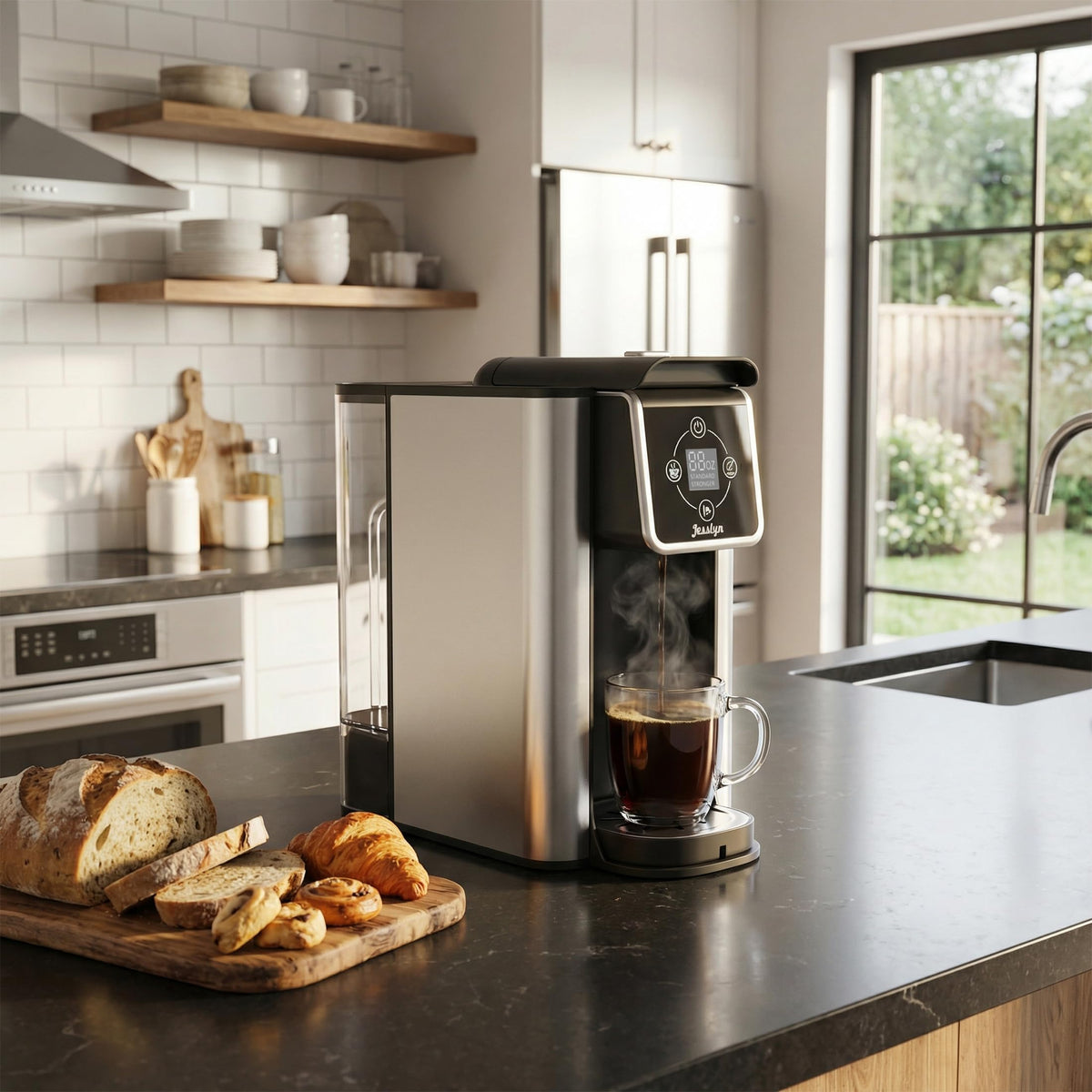 3-in-1 Single Serve Coffee Maker with 50oz Removable Water Reservoir G57328