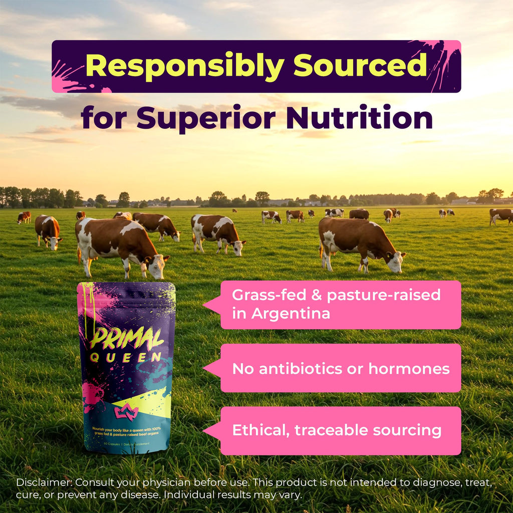 Grass Fed Beef Organ Supplement, 60 Capsules B922119