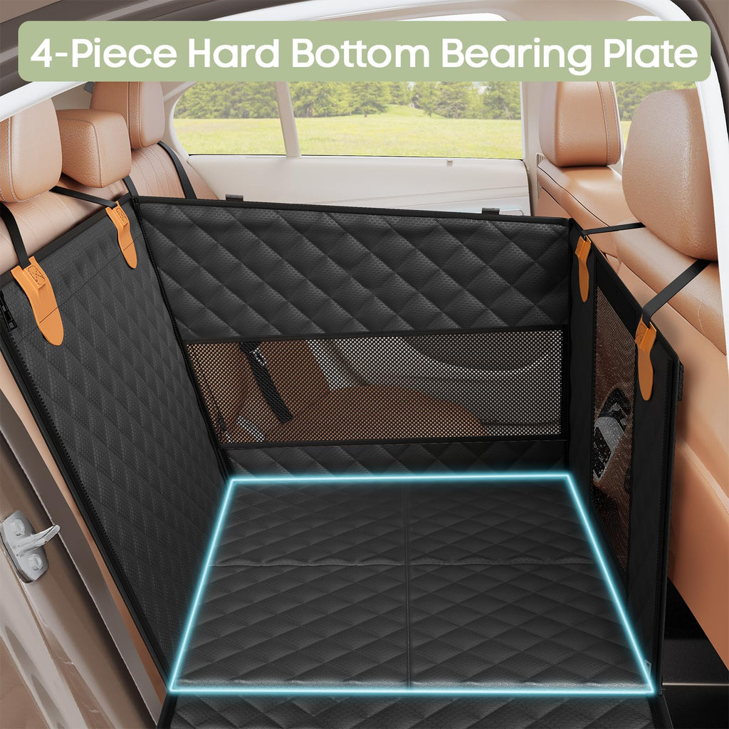 Dog Car Seat with Hard Bottom T828