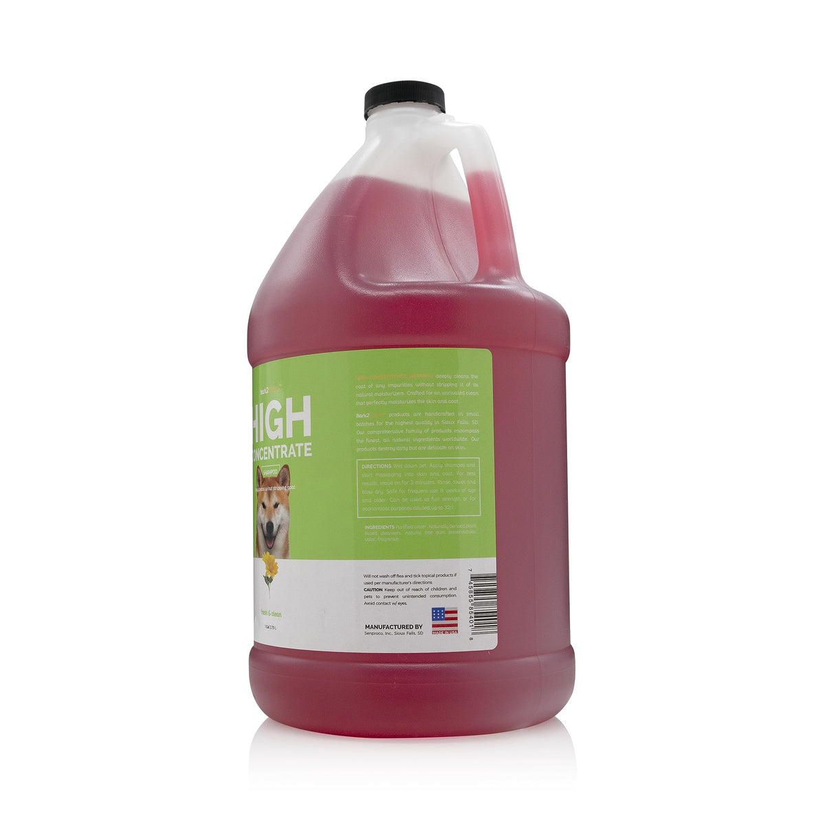 High Concentrate Deep Cleaning Dog Shampoo 1 Gallon G82235
