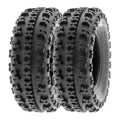 2 ATV Tires 19x7-8 Knobby 6 PR L962