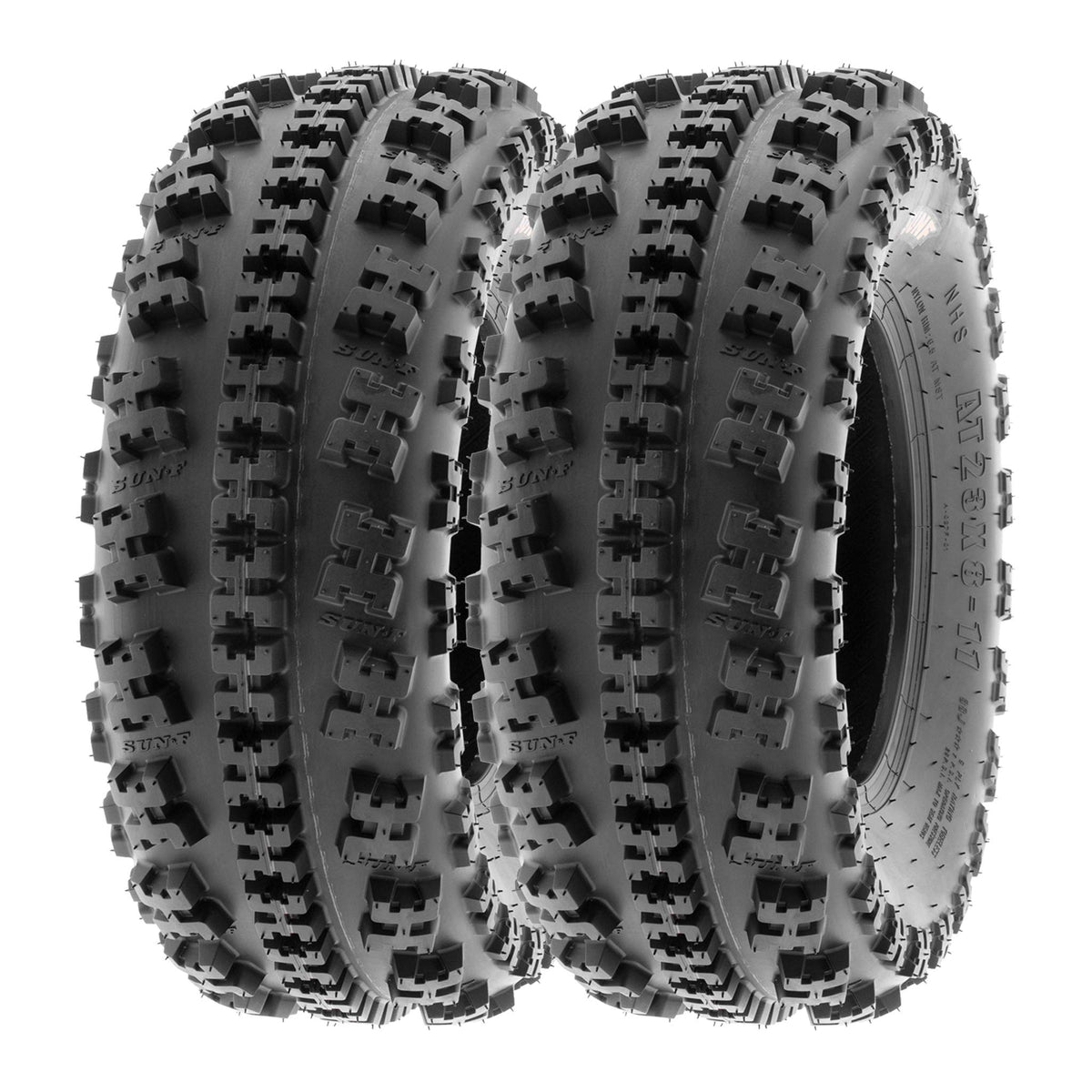 2 ATV Tires 19x7-8 Knobby 6 PR L962