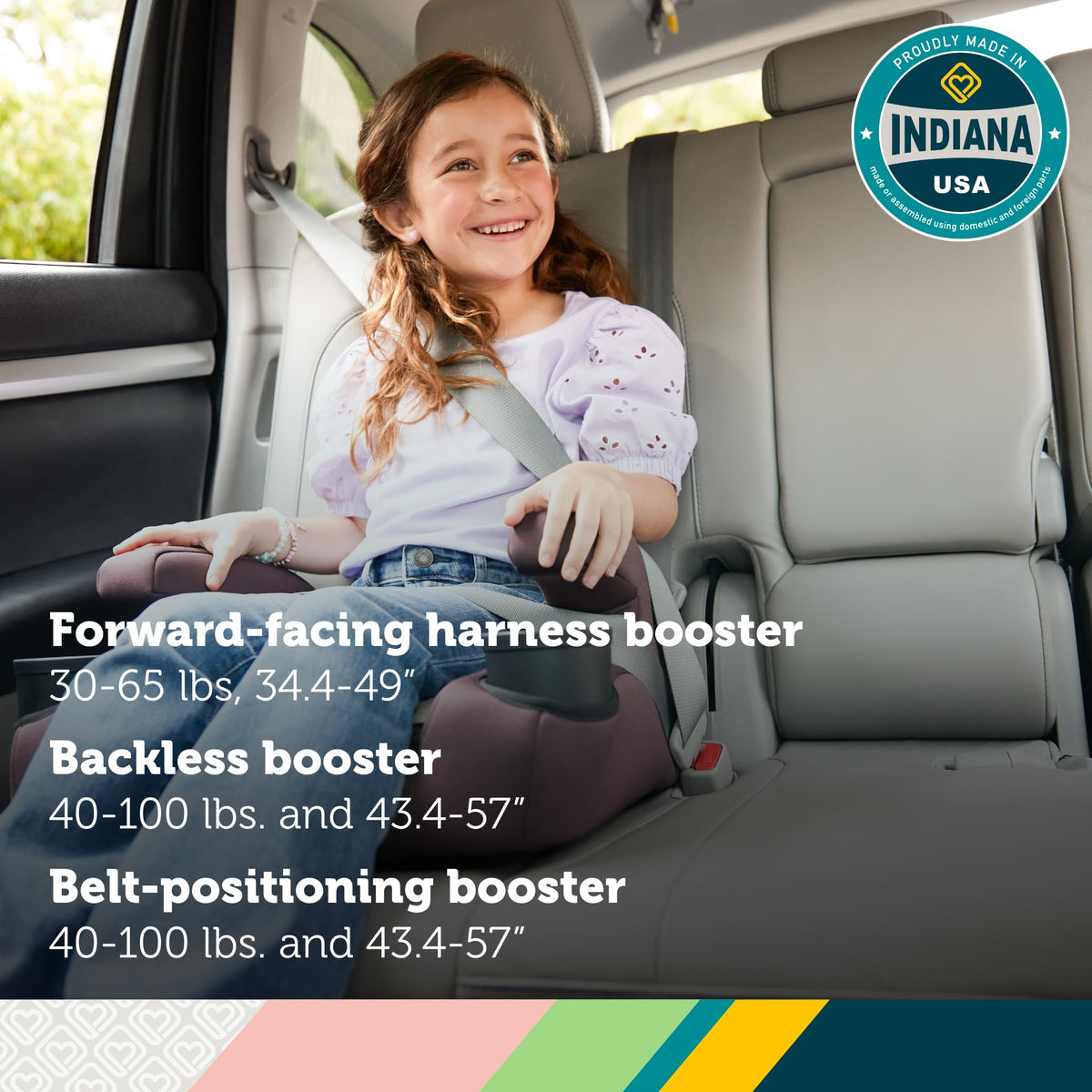 3-in-1 Harness Booster Car Seat W76171