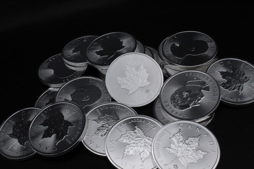 1 oz Canadian Maple Leaf Silver G106