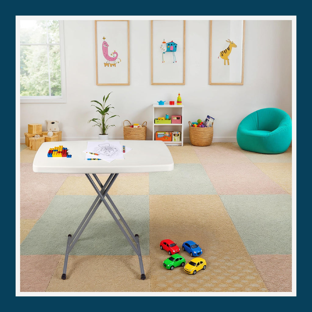 Folding Table 30 x 20 in 6 Positions Z57534