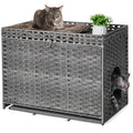 Cat Litter Box Enclosure with Door P672