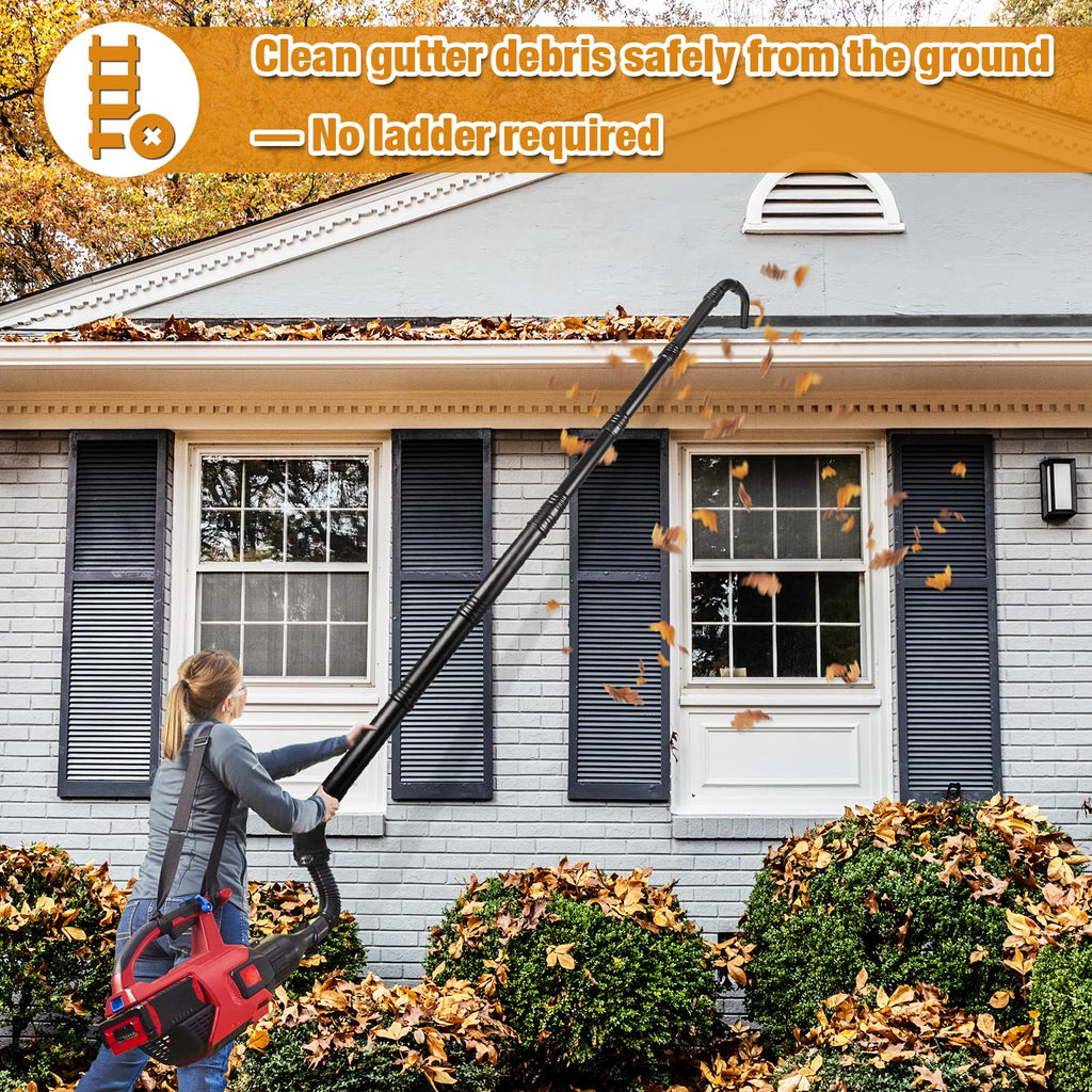 Leaf Blower Attachment with Reflector L144
