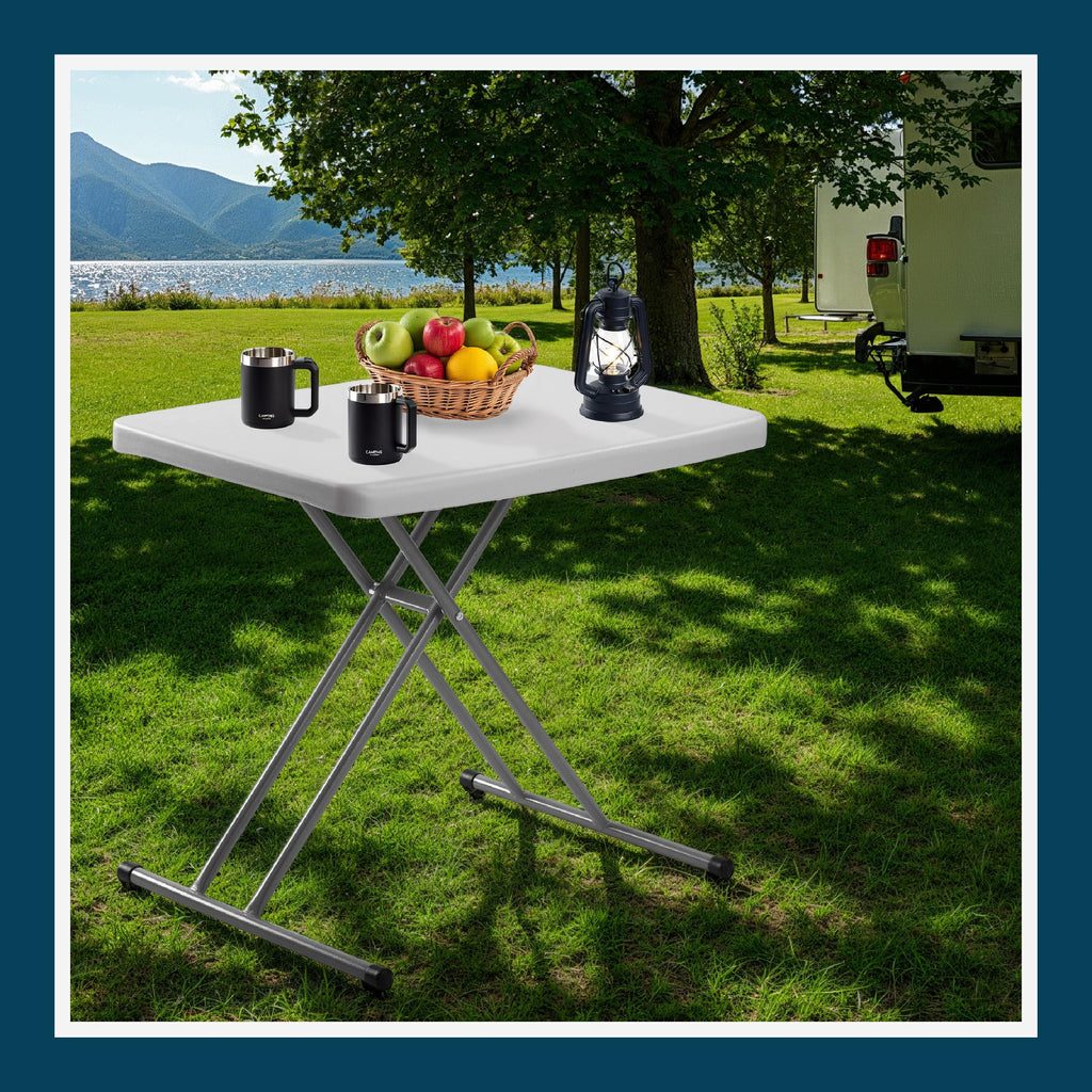 Folding Table 30 x 20 in 6 Positions Z57534